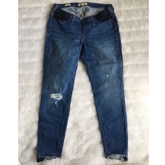 Madewell Maternity Side-Panel Skinny Jeans in Everton Adjustable Edition 31 - Picture 4 of 13